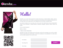 Tablet Screenshot of glamvibe.com